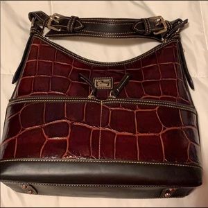 Dooney and Bourke Croc Brown Purse
